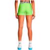 image:imageUnder Armour Womens HeatGear Armour Shorty ShortsMorph Greenwhite