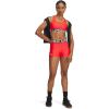 image:imageUnder Armour Womens HeatGear Armour Shorty ShortsRacer RedWhite