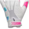 image:imageUnder Armour Youth Blur Football Gloves101 White  Pink Rave  Fresco Blue