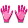 image:imageUnder Armour Youth Blur Football Gloves694 Pink Rave  Virtual Pink  Metallic Silver