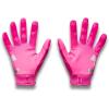 image:imageUnder Armour Youth Blur Football Gloves694 Pink Rave  Virtual Pink  Metallic Silver