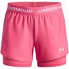 image:imageUnder Armour Girls Tech Play Up 2 in 1 Shorts672 Super Pink  Super Pink  White