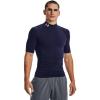 image:imageUnder Armour Mens HeatGear Armour Comp Mock Short Sleeve TShirtMidnight Navy 410White