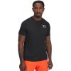 image:imageUnder Armour Mens HeatGear Fitted Short Sleeve T Shirt001 Black   White