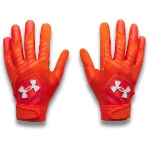 image:imageUnder Armour Boys Youth Clean Up Baseball Gloves860 Dark Orange  Dark Orange  White