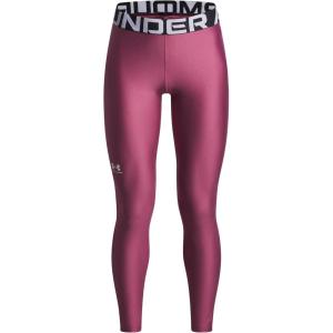 image:imageUnder Armour Girls HeatGear Leggings659 Fuchsia Dusk   White