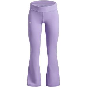 image:imageUnder Armour Girls Motion Flare Pants538 Transparent   White