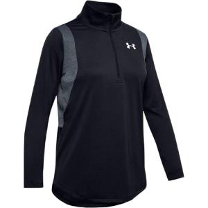 image:imageUnder Armour Girls Tech Graphic Half Zip HoodieBlack 001