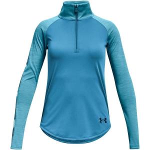 image:imageUnder Armour Girls Tech Graphic Half Zip HoodieRadar Blue 422Blue Note