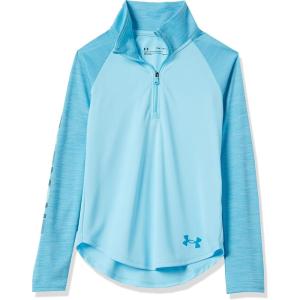 image:imageUnder Armour Girls Tech Graphic Half Zip HoodieSky Blue 914Radar Blue