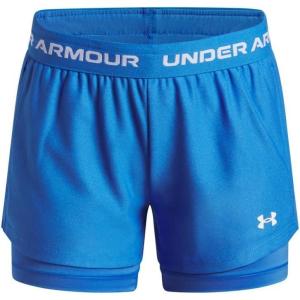 image:imageUnder Armour Girls Tech Play Up 2 in 1 Shorts402 Blue Atlantis  Blue Atlantis  White