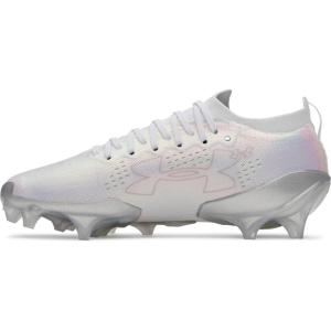 image:imageUnder Armour Mens Blur Pro Football Cleats101 WhiteMetallic SilverHalo Gray