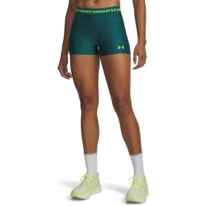 image:imageUnder Armour Womens HeatGear Armour Shorty Shorts338 Rack Green   Hyper Green