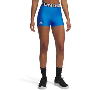 image:imageUnder Armour Womens HeatGear Armour Shorty ShortsBlue AtlantisWhite