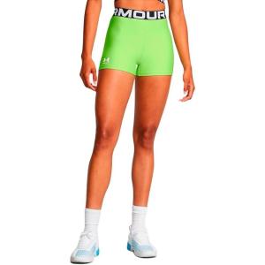 image:imageUnder Armour Womens HeatGear Armour Shorty ShortsMorph Greenwhite