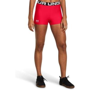 image:imageUnder Armour Womens HeatGear Armour Shorty ShortsRedWhite