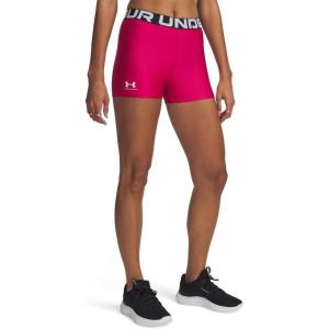 image:imageUnder Armour Womens HeatGear Armour Shorty ShortsShaded FuchsiaWhite