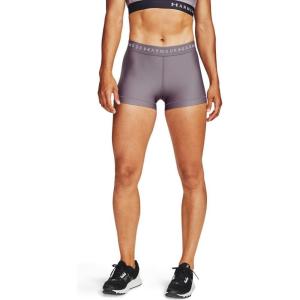 image:imageUnder Armour Womens HeatGear Armour Shorty ShortsSlate Purple 585Halo Gray