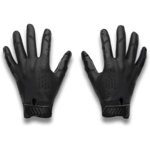 image:imageUnder Armour Youth Blur Football Gloves001 Black  Black  Metallic Gun Metal