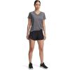 image:imageUA Tech Play Up Womens 3 Loose Fit Shorts001 Black   Castlerock