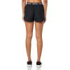 image:imageUA Tech Play Up Womens 3 Loose Fit Shorts002 Black   White