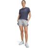 image:imageUA Tech Play Up Womens 3 Loose Fit Shorts011 Mod Gray   Gravel