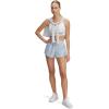 image:imageUA Tech Play Up Womens 3 Loose Fit Shorts453 Blue Calm   White