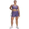 image:imageUA Tech Play Up Womens 3 Loose Fit Shorts520 Purple Luxe   Purple Crest