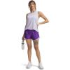 image:imageUA Tech Play Up Womens 3 Loose Fit Shorts525 Lavish   Salt Purple