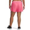 image:imageUA Tech Play Up Womens 3 Loose Fit Shorts672 Super Pink   White