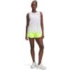 image:imageUA Tech Play Up Womens 3 Loose Fit Shorts731 High Vis Yellow   White