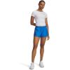 image:imageUA Tech Play Up Womens 3 Loose Fit ShortsBlue AtlantisWashed Navy