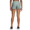 image:imageUA Tech Play Up Womens 3 Loose Fit ShortsSilica GreenWhite