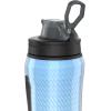 image:imageUnder Armour 28oz Playmaker Squeeze Insulated 2  Sports Water Jug Leak Resistant for Baseball Football amp More Black Steel CamoCarolina Blue