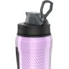 image:imageUnder Armour 28oz Playmaker Squeeze Insulated 2  Sports Water Jug Leak Resistant for Baseball Football amp More Black Steel CamoLight Purple