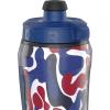 image:imageUnder Armour 28oz Playmaker Squeeze Insulated 2  Sports Water Jug Leak Resistant for Baseball Football amp More Black Steel CamoRoyal Hypercamo