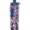 image:imageUnder Armour 28oz Playmaker Squeeze Insulated 2  Sports Water Jug Leak Resistant for Baseball Football amp More Black Steel CamoRoyal Hypercamo