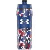 image:imageUnder Armour 28oz Playmaker Squeeze Insulated 2  Sports Water Jug Leak Resistant for Baseball Football amp More Black Steel CamoRoyal Hypercamo