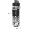 image:imageUnder Armour 28oz Playmaker Squeeze Insulated 2  Sports Water Jug Leak Resistant for Baseball Football amp More Black Steel CamoSteel Camo