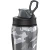 image:imageUnder Armour 28oz Playmaker Squeeze Insulated 2  Sports Water Jug Leak Resistant for Baseball Football amp More Black Steel CamoSteel Camo