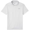 image:imageUnder Armour Boys Matchplay Golf Polo Big Kid100 White  Mod Gray  Mod Gray
