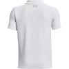 image:imageUnder Armour Boys Matchplay Golf Polo Big Kid100 White  Mod Gray  Mod Gray
