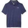 image:imageUnder Armour Boys Matchplay Golf Polo Big Kid410 Midnight Navy   Pitch Gray