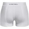 image:imageUnder Armour Girls Utility Softball Slider Shorts100 White   Black