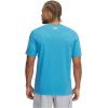 image:imageUnder Armour Mens Sportstyle Colorblock TShirtAqua
