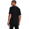 image:imageUnder Armour Mens Sportstyle Colorblock TShirtBlackWhite