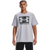 image:imageUnder Armour Mens Sportstyle Colorblock TShirtMod Gray Light Heather 011Black