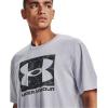 image:imageUnder Armour Mens Sportstyle Colorblock TShirtMod Gray Light Heather 011Black