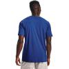 image:imageUnder Armour Mens Sportstyle Colorblock TShirtTech BlueBlack