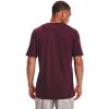 image:imageUnder Armour Mens UA Sportstyle Left Chest Short Sleeve ShirtDark Maroon 602Black